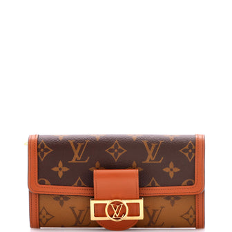 Louis Vuitton Sarah Dauphine Wallet Reverse Monogram Canvas