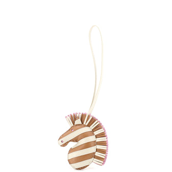 Hermes GeeGee Savannah Bag Charm Leather