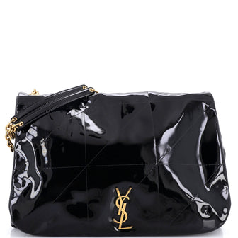 Saint Laurent Jamie 4.3 Shoulder Bag Quilted Patent Large