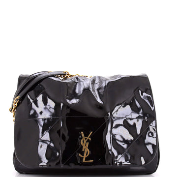 Saint Laurent Jamie 4.3 Shoulder Bag Quilted Patent Large