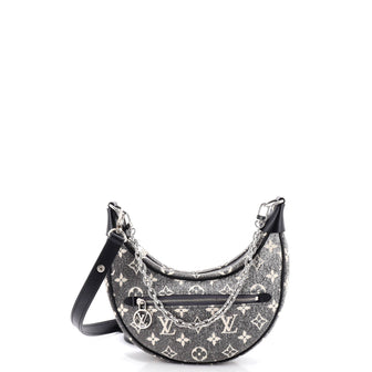 Louis Vuitton Loop Handbag Monogram Jacquard Denim