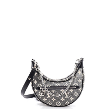 Louis Vuitton Loop Handbag Monogram Jacquard Denim
