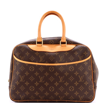 Louis Vuitton Deauville Handbag Monogram Canvas