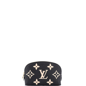 Louis Vuitton Cosmetic Pouch Bicolor Monogram Empreinte Giant