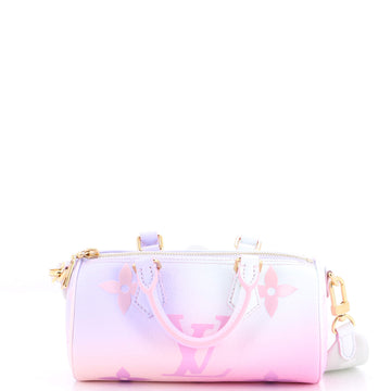 Louis Vuitton Papillon Handbag Spring in the City Monogram Giant Canvas BB