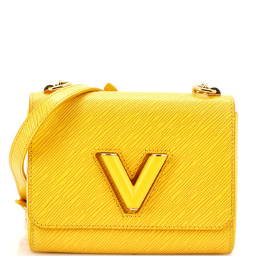 Louis Vuitton Braided Chain Twist Bag Epi Leather MM