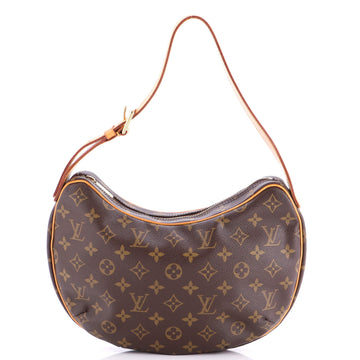 Louis Vuitton Croissant Handbag Monogram Canvas MM