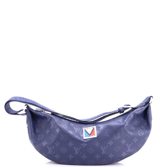 Louis Vuitton America's Cup Hammock Bag Monogram Storm Canvas
