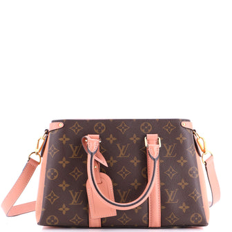 Louis Vuitton Soufflot Tote Monogram Canvas with Leather BB