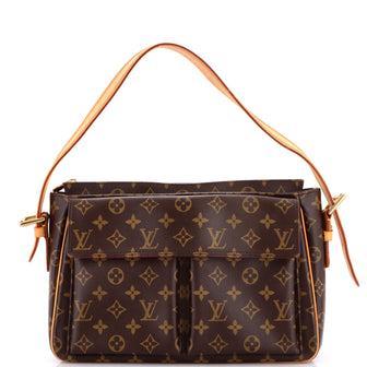 Louis Vuitton Viva Cite Handbag Monogram Canvas GM