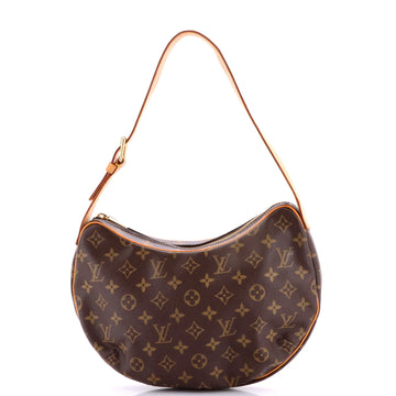 Louis Vuitton Croissant Handbag Monogram Canvas MM