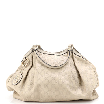 Gucci Sukey Tote Guccissima Leather Large