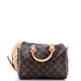 Louis Vuitton Speedy Bandouliere Bag Monogram Canvas 25