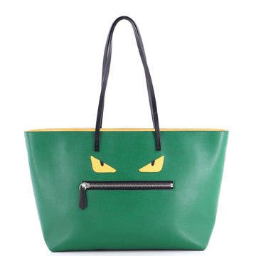 Fendi Monster Roll Tote Leather Medium