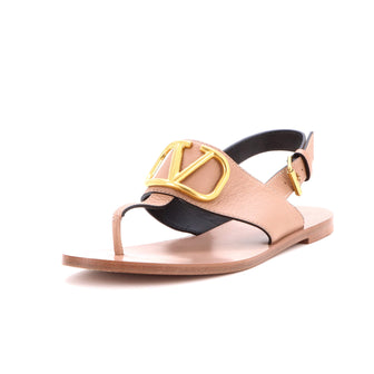 Valentino Garavani Women's VLogo Slingback Sandals Leather