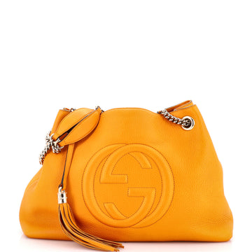 Gucci Soho Chain Strap Shoulder Bag Leather Medium