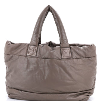 Chanel Coco Cocoon Reversible Tote Quilted Lambskin Large