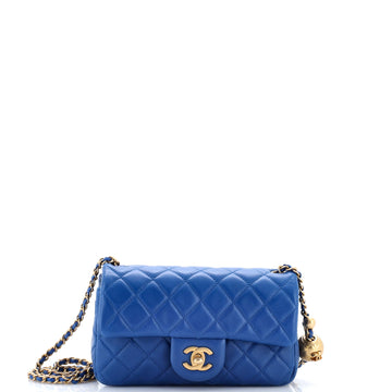 Chanel Pearl Crush Flap Bag Quilted Lambskin Mini
