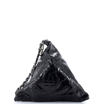 Chanel Bon Bon Pyramid Wristlet Patent Medium
