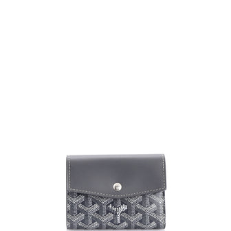 Goyard Saint Gabriel Wallet Coated Canvas and Leather Compact