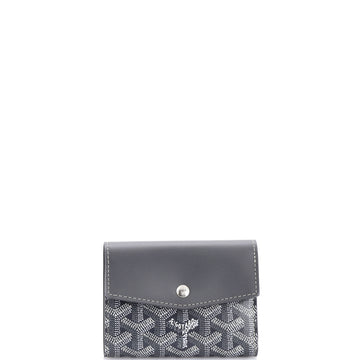 Goyard Saint Gabriel Wallet Coated Canvas and Leather Compact