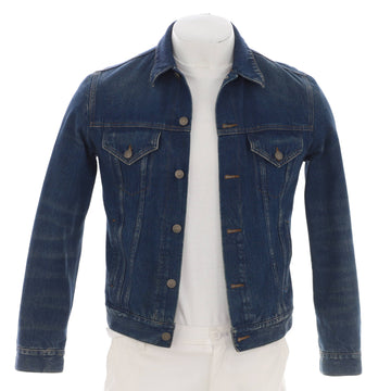 Gucci Button Up Jacket Embroidered Denim