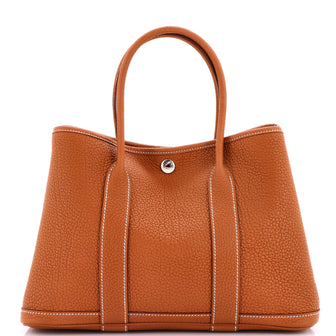 Hermes Garden Party Tote Leather 30