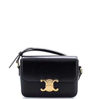 Celine Triomphe Shoulder Bag Smooth Calfskin Teen