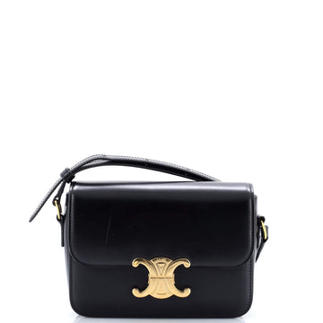 Celine Triomphe Shoulder Bag Smooth Calfskin Teen