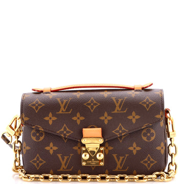 Louis Vuitton Pochette Metis Monogram Canvas East West