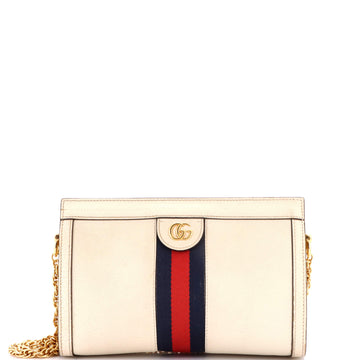 Gucci Ophidia Chain Shoulder Bag Leather Small