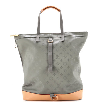 Louis Vuitton Zipped Tote Limited Edition Titanium Monogram Canvas