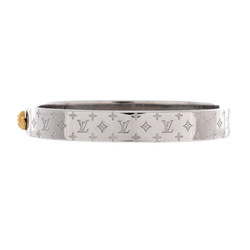 Louis Vuitton Nanogram Cuff Bracelet Metal