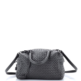 Bottega Veneta Convertible Boston Bag Intrecciato Nappa Small