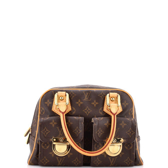 Louis Vuitton Manhattan Handbag Monogram Canvas PM