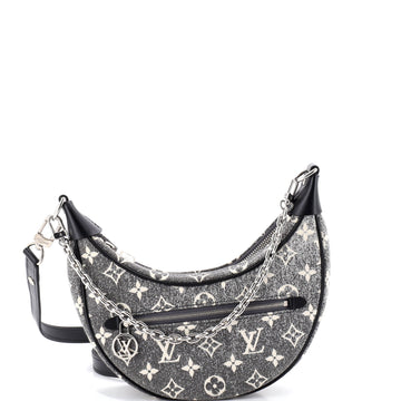Louis Vuitton Loop Handbag Monogram Jacquard Denim