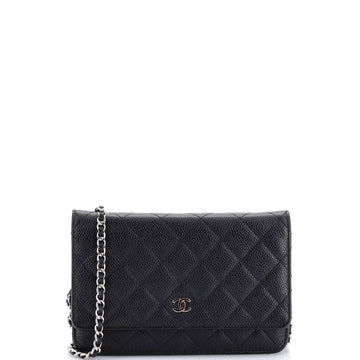 Chanel Wallet on Chain Quilted Caviar