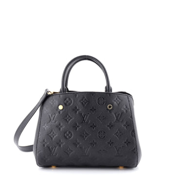 Louis Vuitton Montaigne Handbag Monogram Empreinte Leather BB