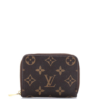 Louis Vuitton Zippy Coin Purse Monogram Canvas