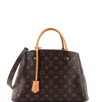 Louis Vuitton Montaigne Handbag Monogram Canvas MM