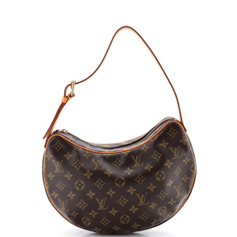 Louis Vuitton Croissant Handbag Monogram Canvas MM
