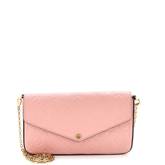 Louis Vuitton Felicie Pochette Monogram Empreinte Leather