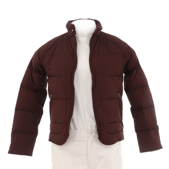 Hermes Men's Piumino Extra-Light Puffer Coat Quilted Polyamide Blend with Down