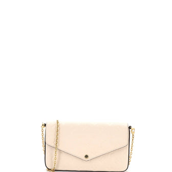 Louis Vuitton Felicie Pochette Monogram Empreinte Leather