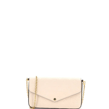 Louis Vuitton Felicie Pochette Monogram Empreinte Leather