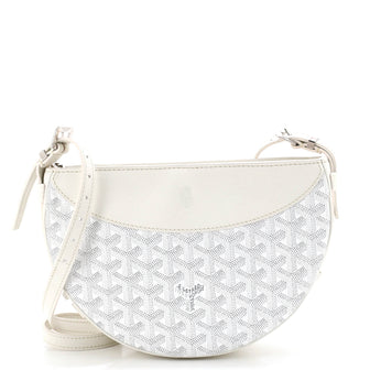 Goyard Hirondelle Shoulder Bag Coated Canvas and Leather