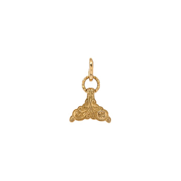 Gucci Tail Fin Charm Pendant & Charms 18K Yellow Gold