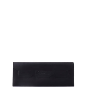 Hermes Shadow Birkin Cut Clutch Swift Long