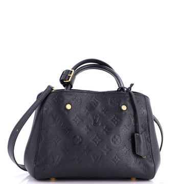 Louis Vuitton Montaigne Handbag Monogram Empreinte Leather BB