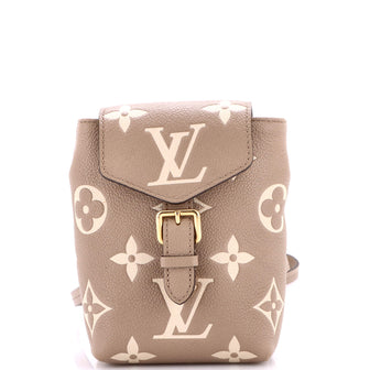 Louis Vuitton Tiny Backpack Bicolor Monogram Empreinte Giant